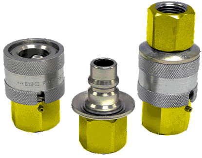 凸耳风格快速连接耦合 -  1/2“NPT