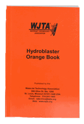 WJTA®Hydroblaster迷你橙书