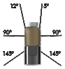 DrillJet™- 15K - 13mm OD - 1/8”NPT - 6 Jet图片