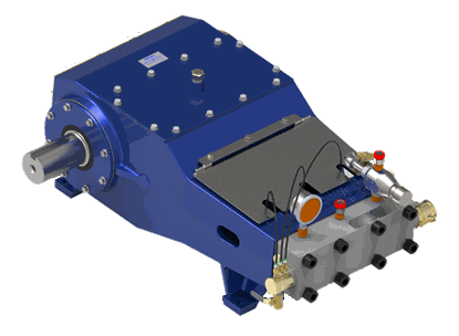 3640 UNx™Bareshaft泵- 7号柱塞