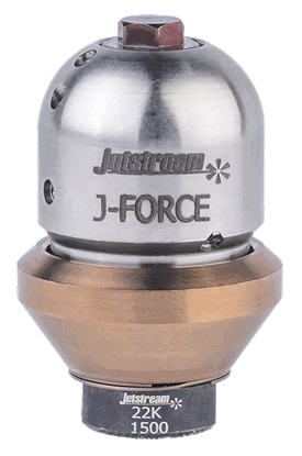 2“J-Force™管道清洁工具20K（JF2X22） -  3/8”MP LH入口