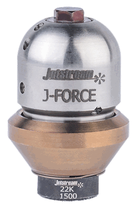 2“J-Force™管道清洁工具15K（JF2X15） -  1/4”NPT入口
